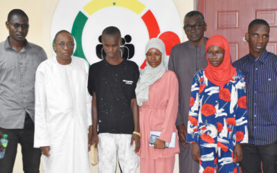 M. Kandji reçoit des pensionnaires de l’INEFJA de Ziguinchor